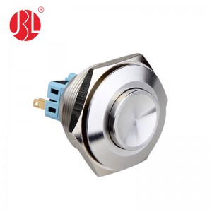 PLM30-12M-F-RU3-S0 Metal push button switch SPDT,OD30mm lock or non-lock with LED