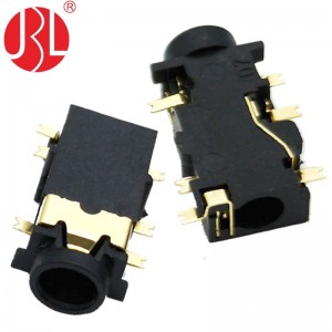 PJ-3160C 3.5mm SMT right angle audio jack SJ-43504-SMT-TR