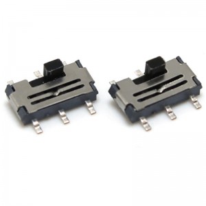 MS-22C02 vertical SMT 2P2T mini slide switch