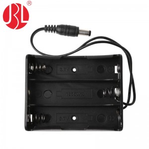 18650S3-DC5521 AA battery Holder to DC Plug