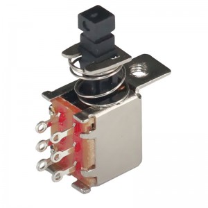 PS-22F17 Push Button Switch Through Hole right angle