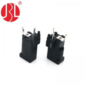 DC-002F DC power Jack Panel Mount right angle