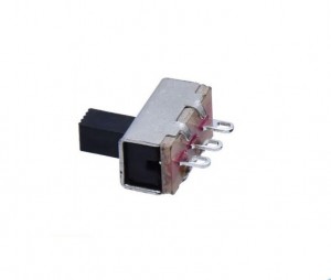 SS-12F32 vertical through hole 1P2T slide switch