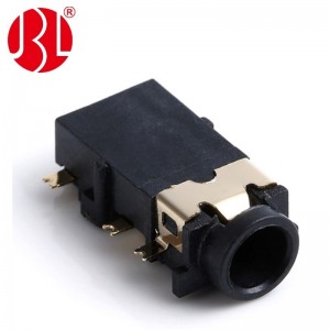 PJ-3160C 3.5mm SMT right angle audio jack SJ-43504-SMT-TR