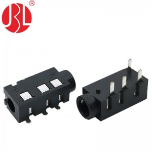 JINBEILI High quality 3.5mm audio connectors phone jack PJ-320D 3.5mm female 4pin surface mount SMT type