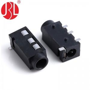 JINBEILI High quality 3.5mm audio connectors phone jack PJ-320D 3.5mm female 4pin surface mount SMT type