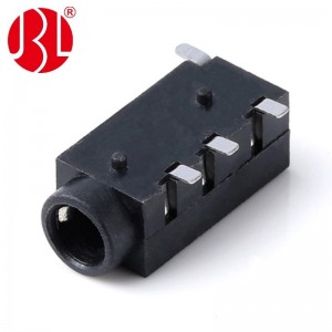 JINBEILI High quality 3.5mm audio connectors phone jack PJ-320D 3.5mm female 4pin surface mount SMT type