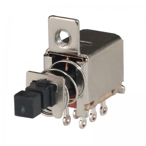 PS-22F17 Push Button Switch Through Hole right angle