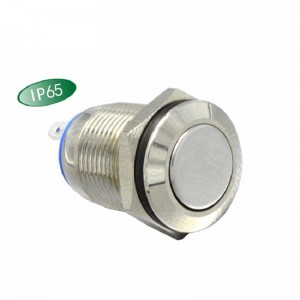 PLM12-11M-F-NNN-S0 Metal push button switch SPST,OD12mm lock or non-lock with LED