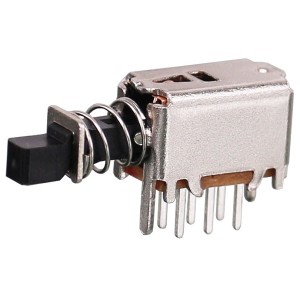 PS-22E05 Push Button Switch Through Hole right angle
