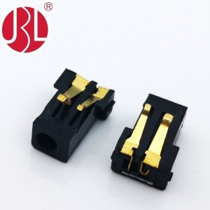DC-096-0.5 Power Barrel Connector Jack 0.5mm ID 2.10mm OD Surface Mount Right Angle