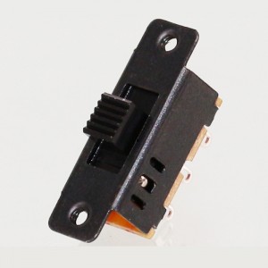 SS-23D32 vertical through hole 2P3T slide switch