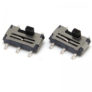 MS-22C02 vertical SMT 2P2T mini slide switch