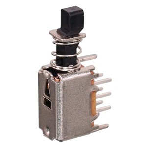 PS-22E05 Push Button Switch Through Hole right angle