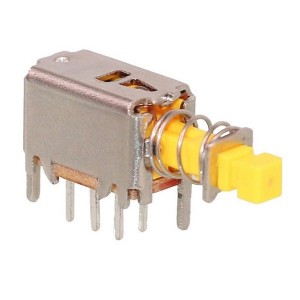 PS-22E05 Push Button Switch Through Hole right angle