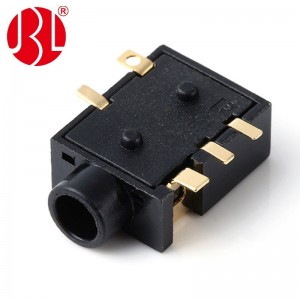 PJ-365 3.5mm SMT right angle audio jack
