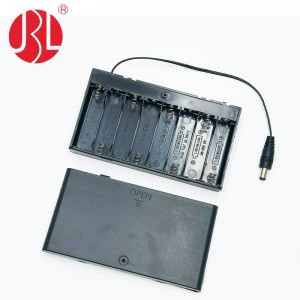 8AA-DC5521 AA battery Holder to DC Plug