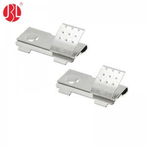 BC-AAA-296-NI battery holder plug box Metal Coin cell retainer Leaf Battery Spring Contact battery clip