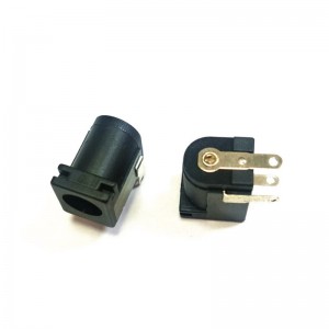 DC-005B DC power Jack Panel Mount right angle
