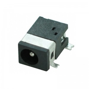 DC-092 Power Barrel Connector Jack 2.00mm ID (0.079″) 5.50mm OD (0.217″) Surface Mount Right Angle