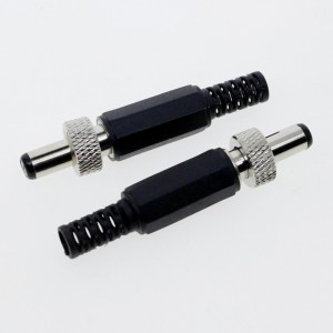 DC5521-L11M8 5.5*2.1 mm Sealed DC Plug Free Hanging