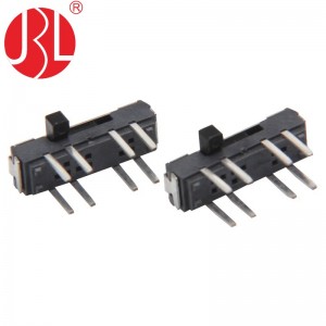 MK-23D38 right angle through hole 2P3T mini slide switch
