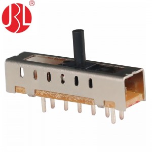 SS-16F01 SP6T Slide switch through hole vertical DIP type 01