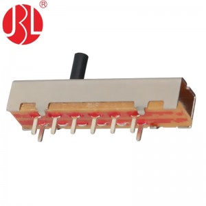 SS-16F01 SP6T Slide switch through hole vertical DIP type 01