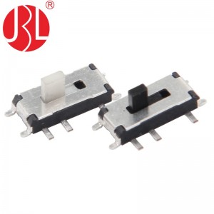 MS-12C02 vertical SMT 1P2T mini slide switch