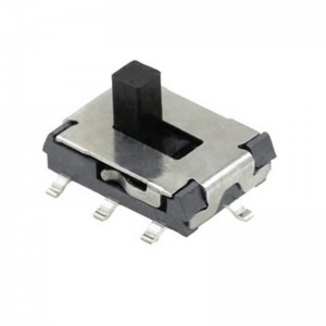 MS-22D38 vertical SMT 2P2T mini slide switch