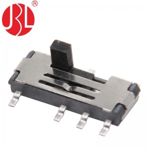 MS-23C01 vertical SMT 2P3T mini slide switch