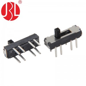 MS-23D18 vertical through hole 2P3T mini slide switch