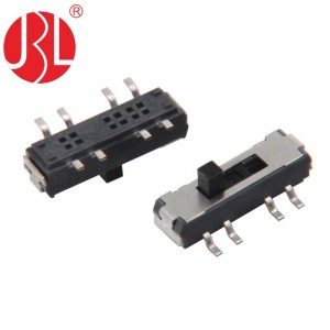 MS-23D20 vertical SMT 2P3T mini slide switch