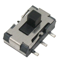 MS-22D28, SMT mini interruptor deslizante 2P2T y tipo vertical