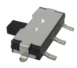 MK-12C01, Mini interrupteur à glissière SMT 1P2T avec angle droit