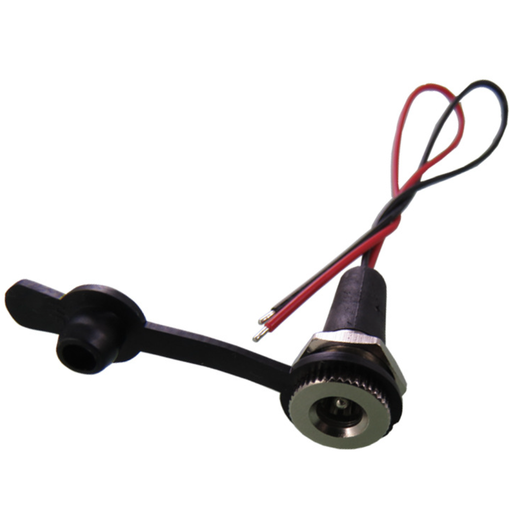 DC022B DC-Steckdose im neuen Stil mit wasserdichter Silikondichtung und Kabeln