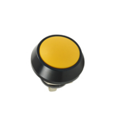 PBM12 11M RY NNN A6 L Interrupteur à bouton-poussoir en métal SPST OD12 mm avec serrure ou sans serrure