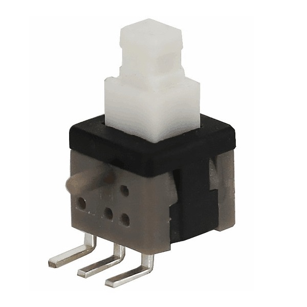 PB 22E60E 5,8 mm x 5,8 mm Interruptor de botão de venda quente SPDT, tipo DIP de ângulo reto