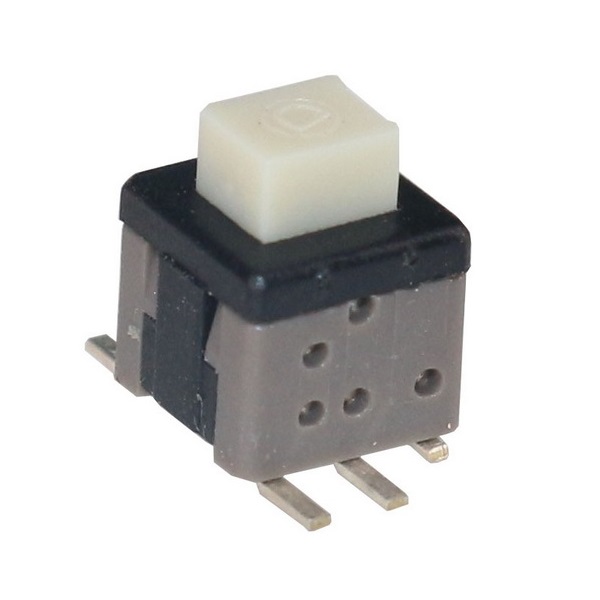 PB 22E64SH7.3 5,8 mm x 5,8 mm x 7,3 mm Interruptor de botão DPDT Interruptor de botão personalizado