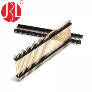 PH1.0 PIN HEADER DOUBLE ROWS DOUBLE PLASTIC HOUSING VERTICA DIP