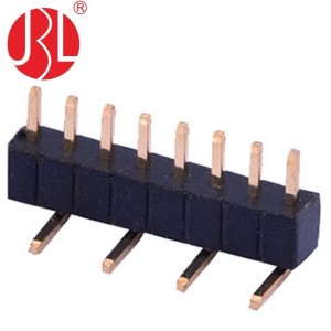 PH1.0 PIN HEADER SINGLE ROW RIGHT ANGLE SMT