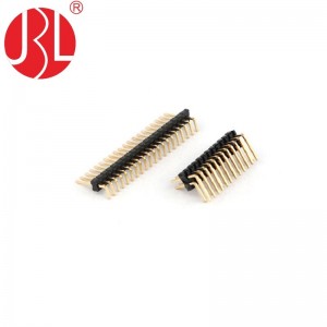 PH1.27 PIN HEADER  DOUBLE ROWS RIGHT ANGLE DIP