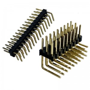 JINBEILI High quality Pin Header PH 1.27mm 1.0mm 2.0mm  2.54mm Pitch Single Double Row Male Connector Pin Header Connector vertical SMT type