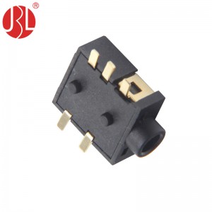 PJ-205 2.5mm SMT right angle audio jack