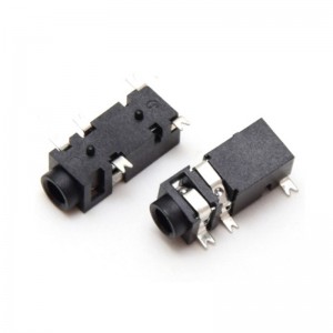 PJ-208D 2.5mm SMT right angle audio jack