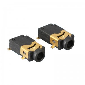 PJ-223 2.5mm SMT right angle audio jack