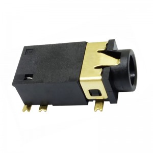 PJ-3160 3.5mm SMT right angle audio jack SJ2-35954A-SMT-TR