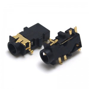 PJ-3160CW 3.5mm SMT right angle audio jack