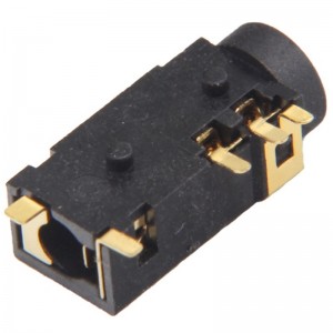 PJ-3165A 3.5mm SMT right angle audio jack STX-3542-5N-G-TR
