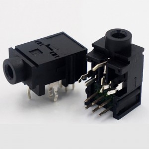 PJ-317A 3.5mm DIP right angle audio jack